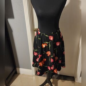 Dani Max floral skirt